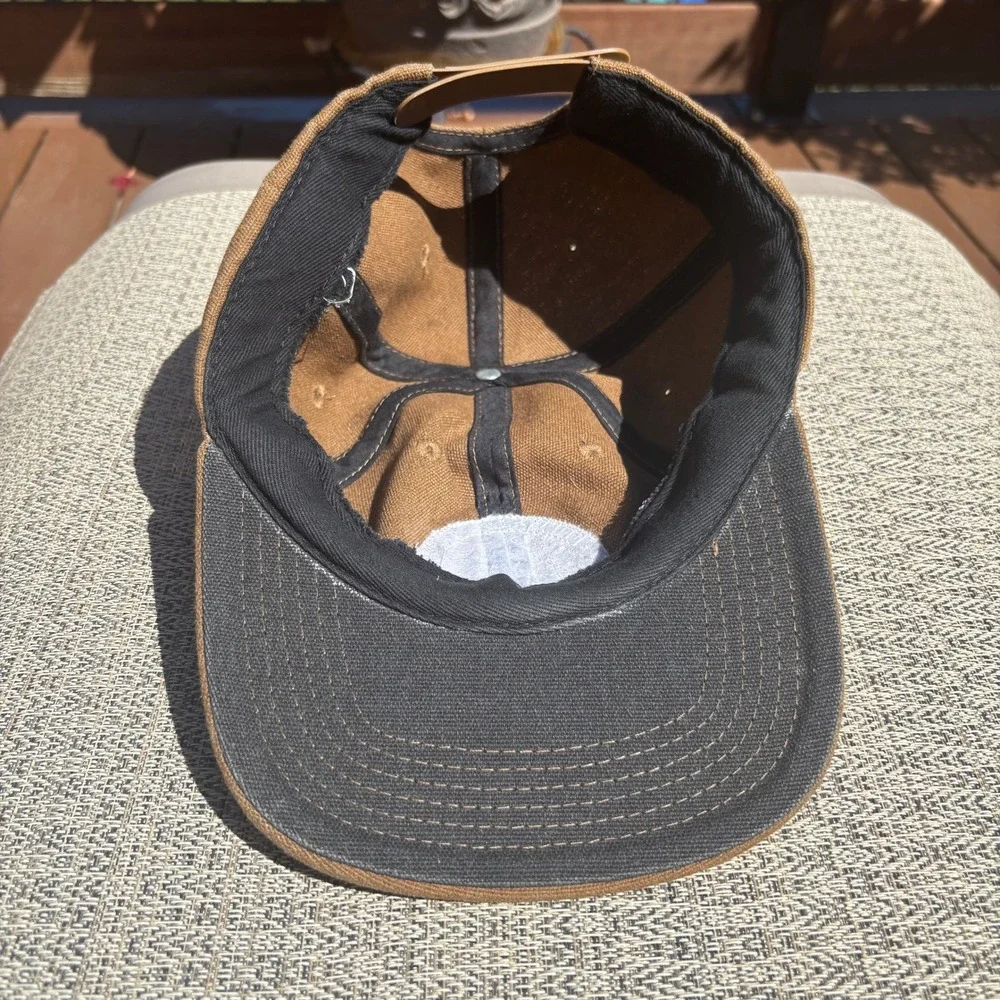 Independent Truck Company Hat Mens OSFM Brown Good Canvas Snapback Logo Patch